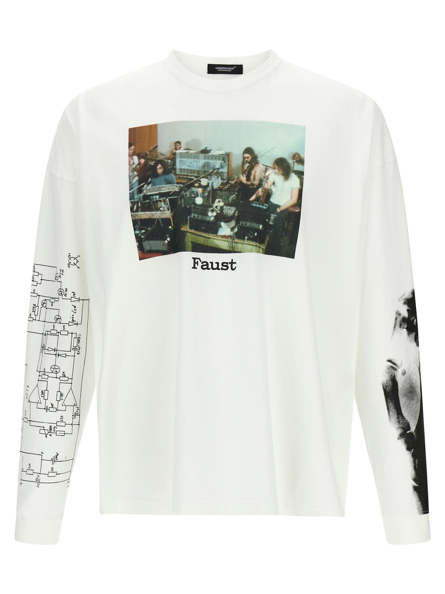 Undercover Faust Artwork Print T Shirt For Men Premium 100 Cotton Artwear Front And Back