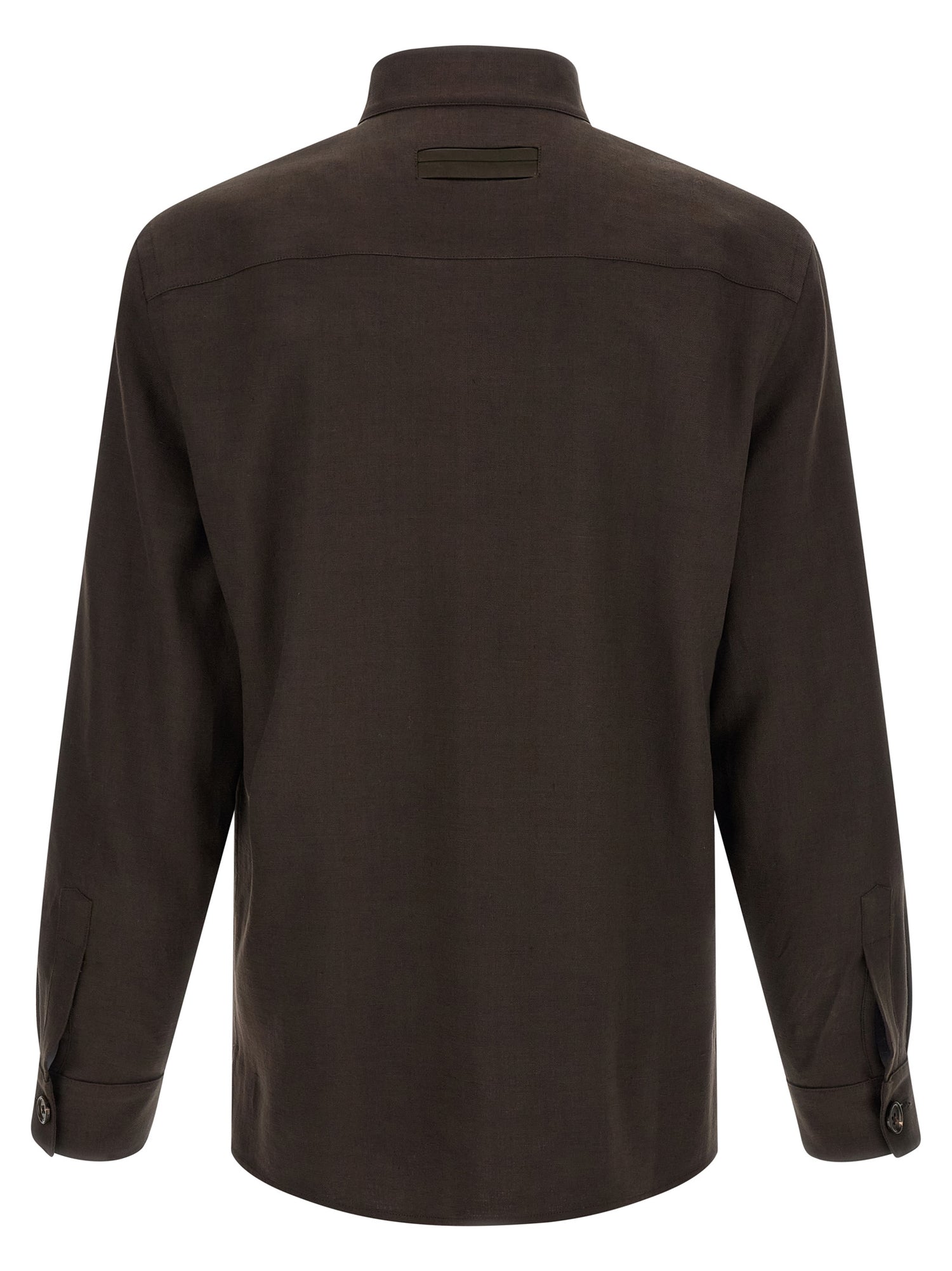 Zegna Oasi Lino Overshirt