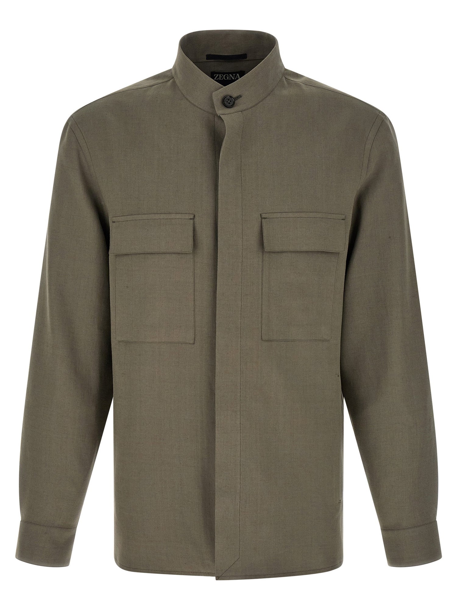 Zegna Oasi Lino Overshirt