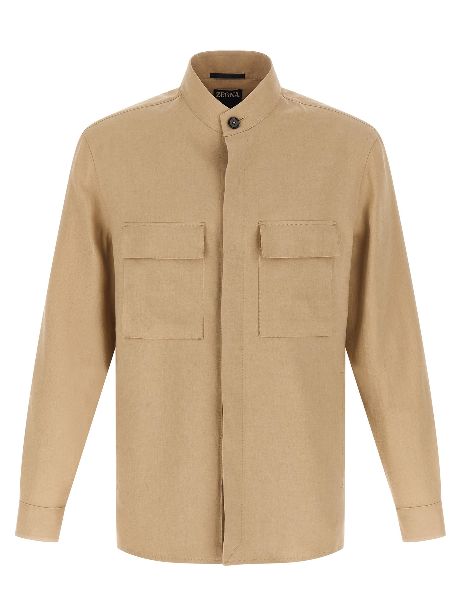Zegna Oasi Lino Overshirt