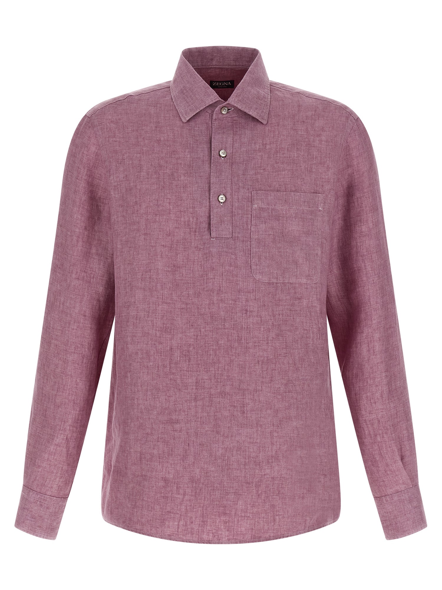 Zegna Oasi Lino Polo Shirt
