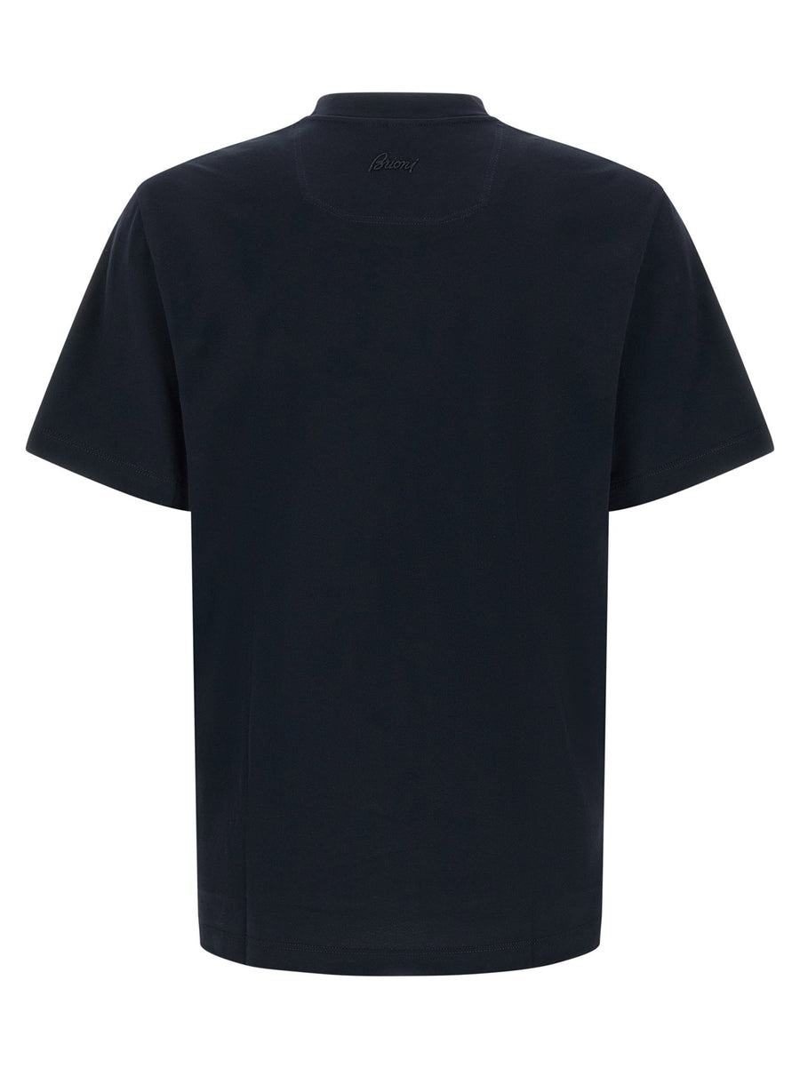 Brioni Logo Embroidery T-shirt