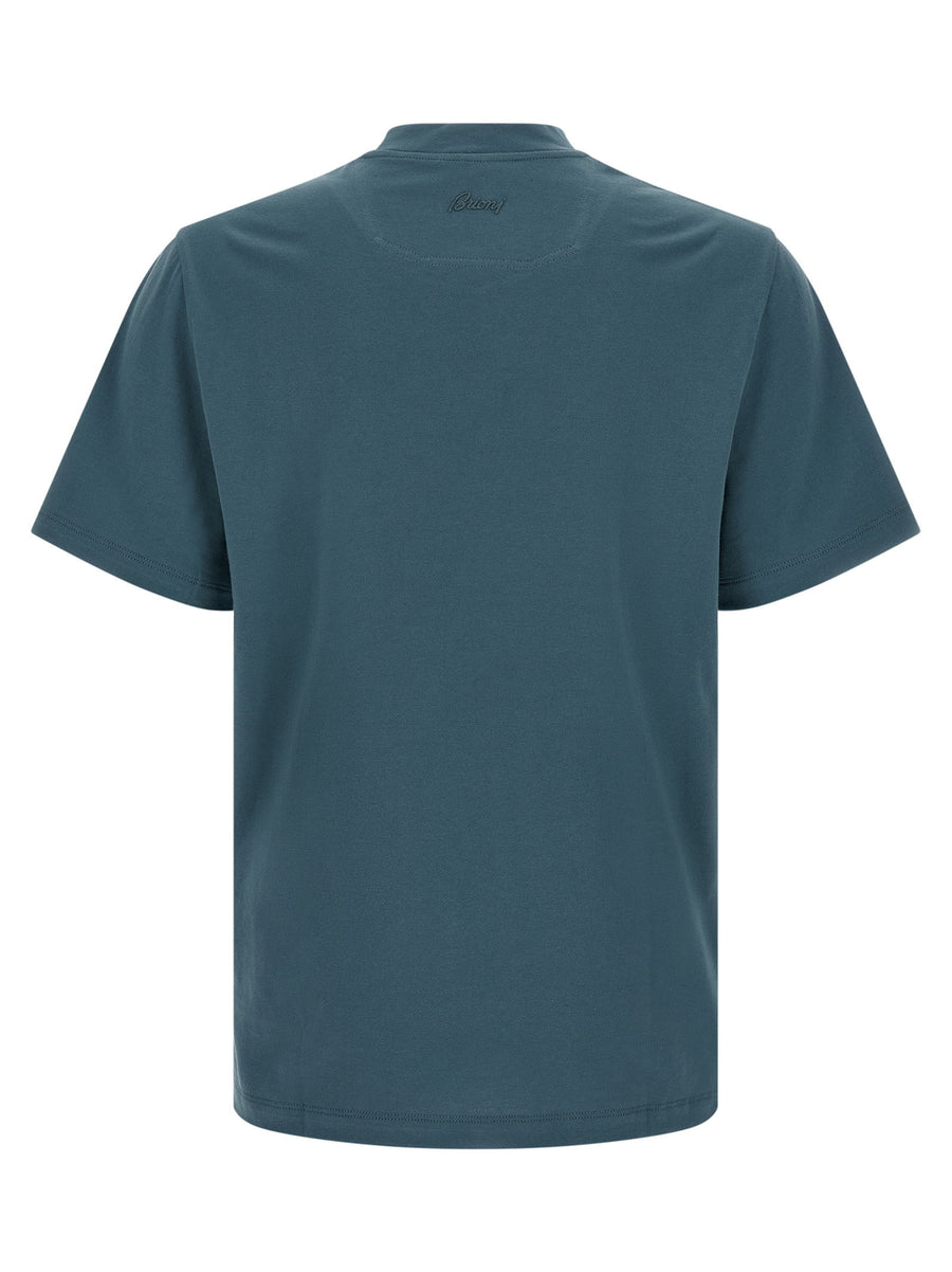 Brioni Logo Embroidery T-shirt