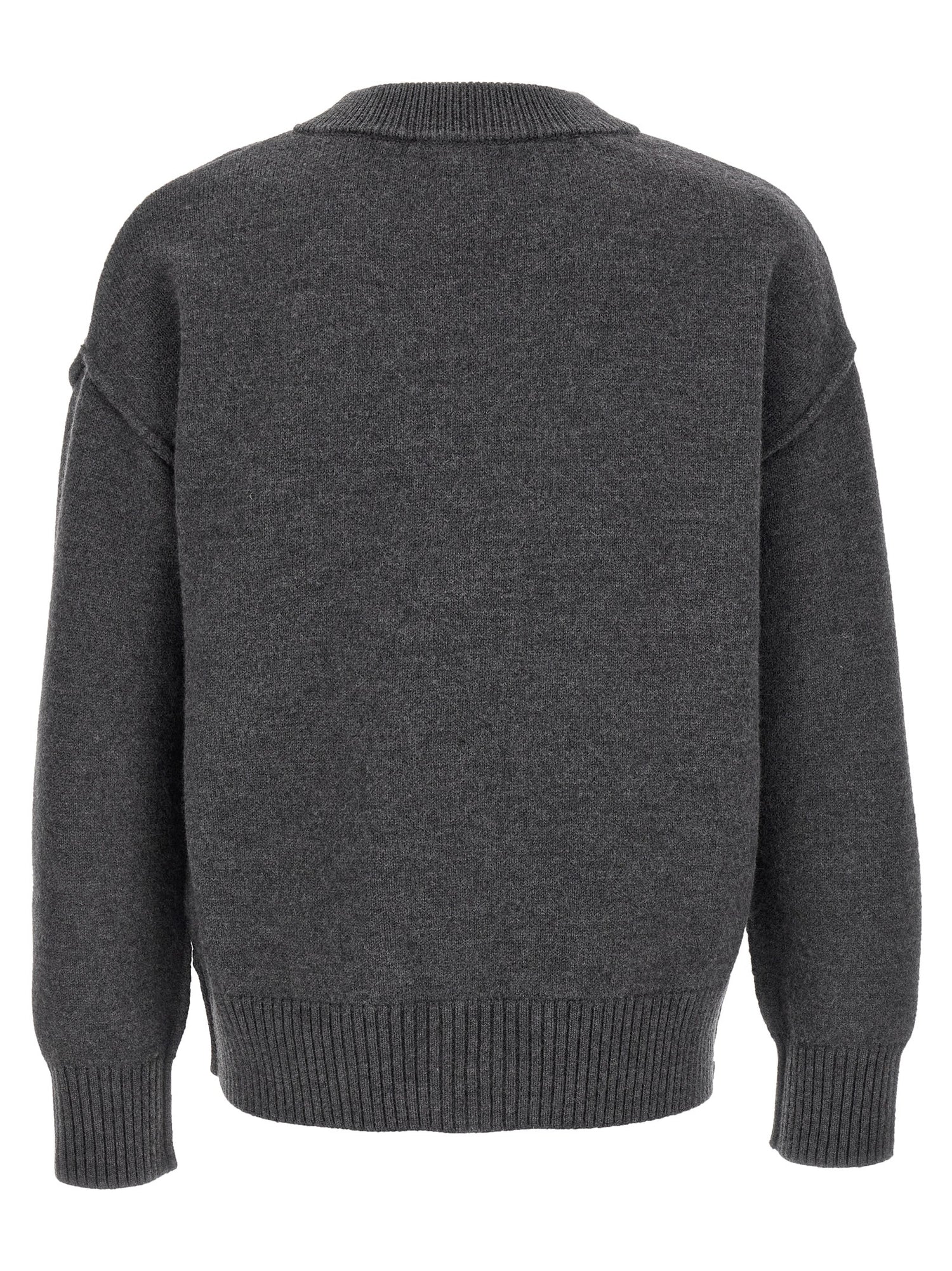 Ami Paris Ami De Coeur Cardigan