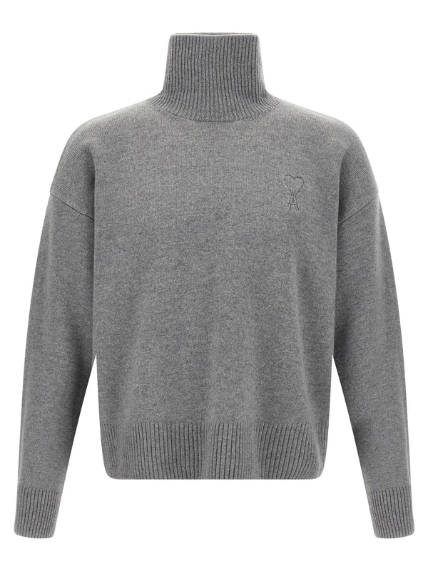Ami Paris Puff Logo Sweater