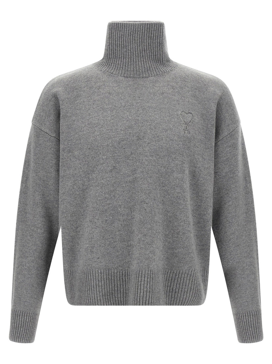 Ami Paris Puff Logo Sweater
