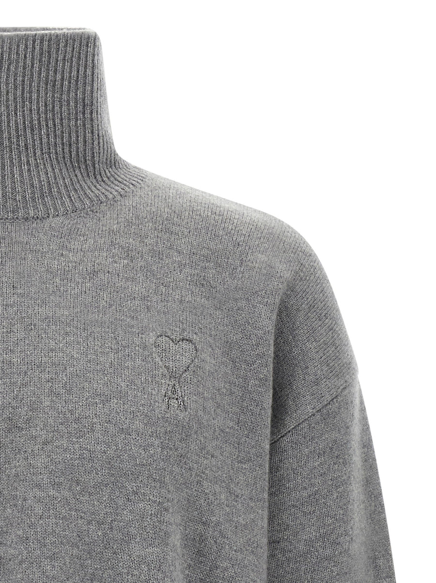 Ami Paris Puff Logo Sweater
