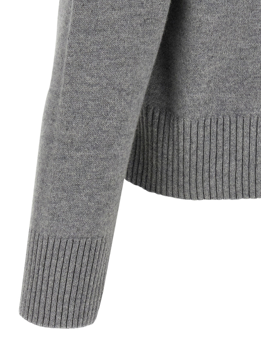 Ami Paris Puff Logo Sweater