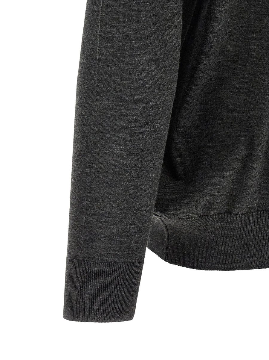 Kiton Wool Polo Shirt 14 Microns