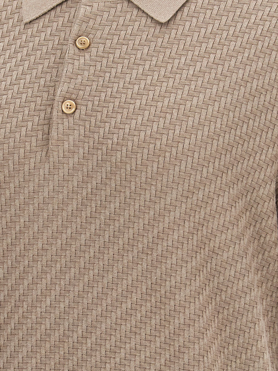 Brioni Knitted Polo Shirt
