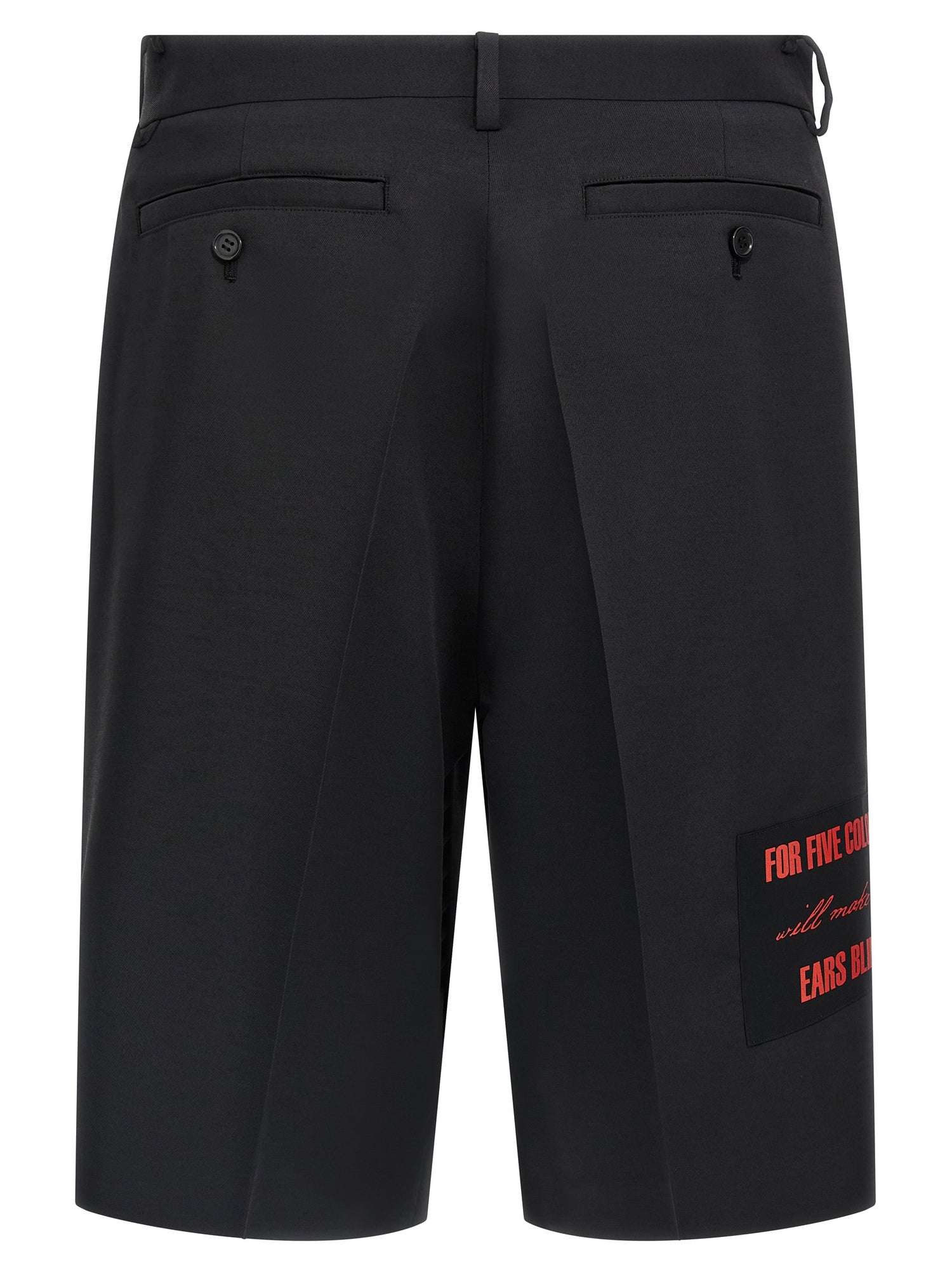 Undercover Patch Bermuda Shorts