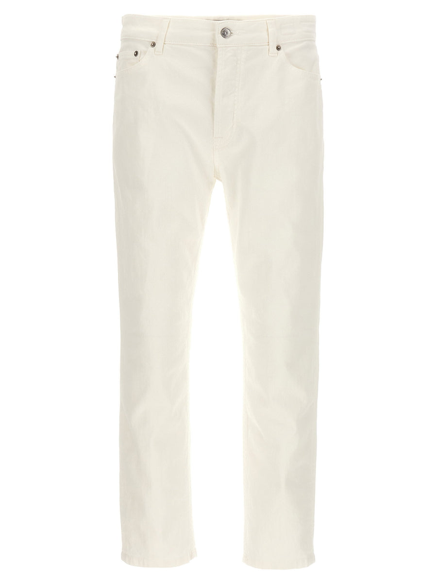 Department 5 Drake Jeans White Stretch Cotton For Men