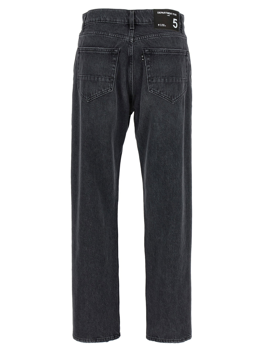 Department 5 Musso Jeans Gray Hundred Percent Cotton True to Size for Men Everyday Classic Denim