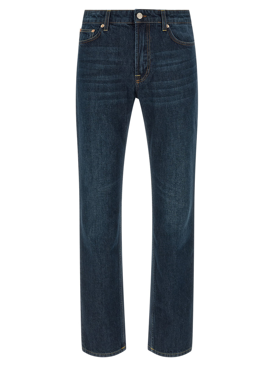 Department 5 Stones Jeans Stone Washed 100 Percent Cotton Straight Leg Mens
