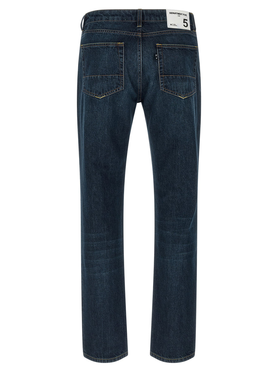 Department 5 Stones Jeans Stone Washed 100 Percent Cotton Straight Leg Mens