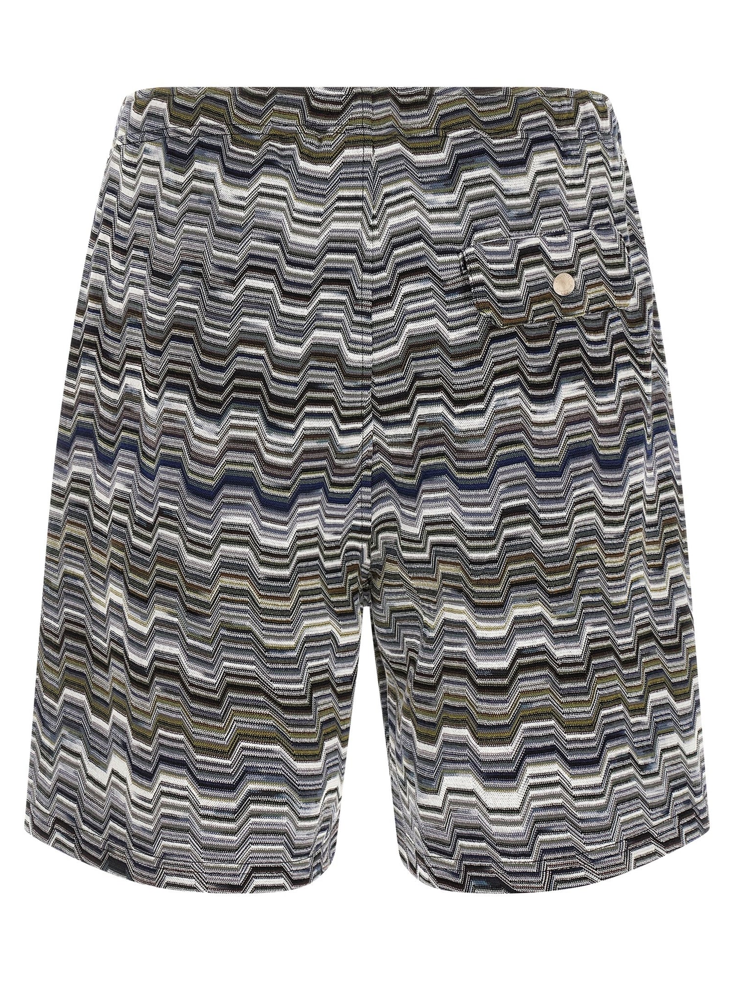 Missoni Irregular Zigzag Bermuda Shorts