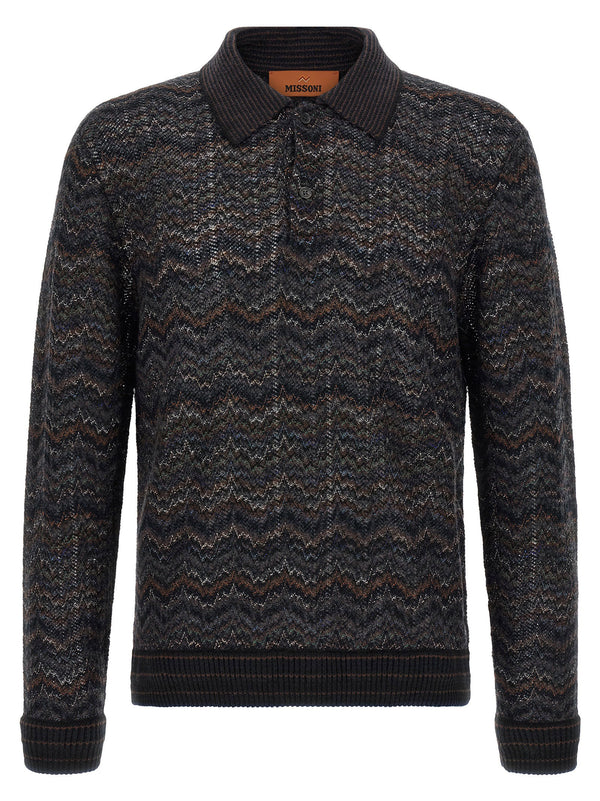 Missoni Knitted Polo Shirt