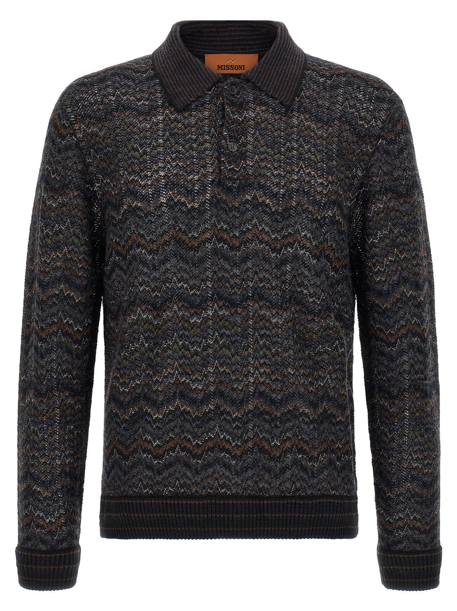 Missoni Knitted Polo Shirt