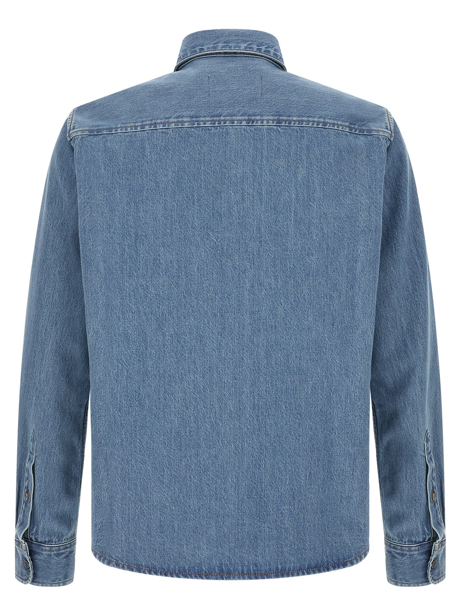 Ami Paris Ami De Coeur Denim Shirt