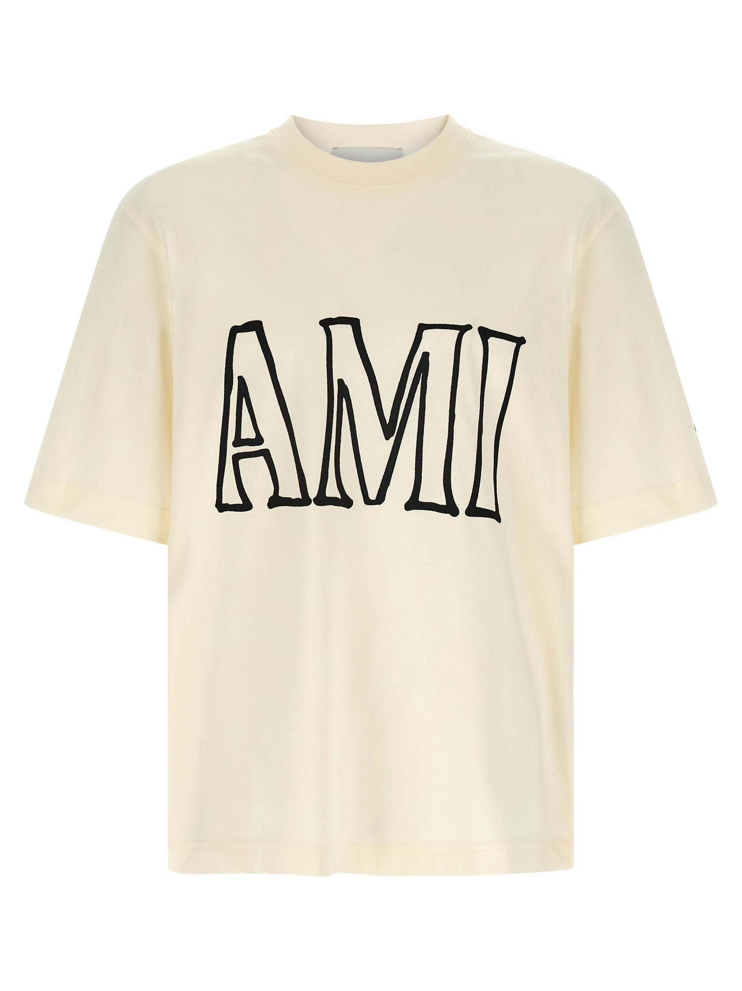 Ami Paris Logo Print T-shirt