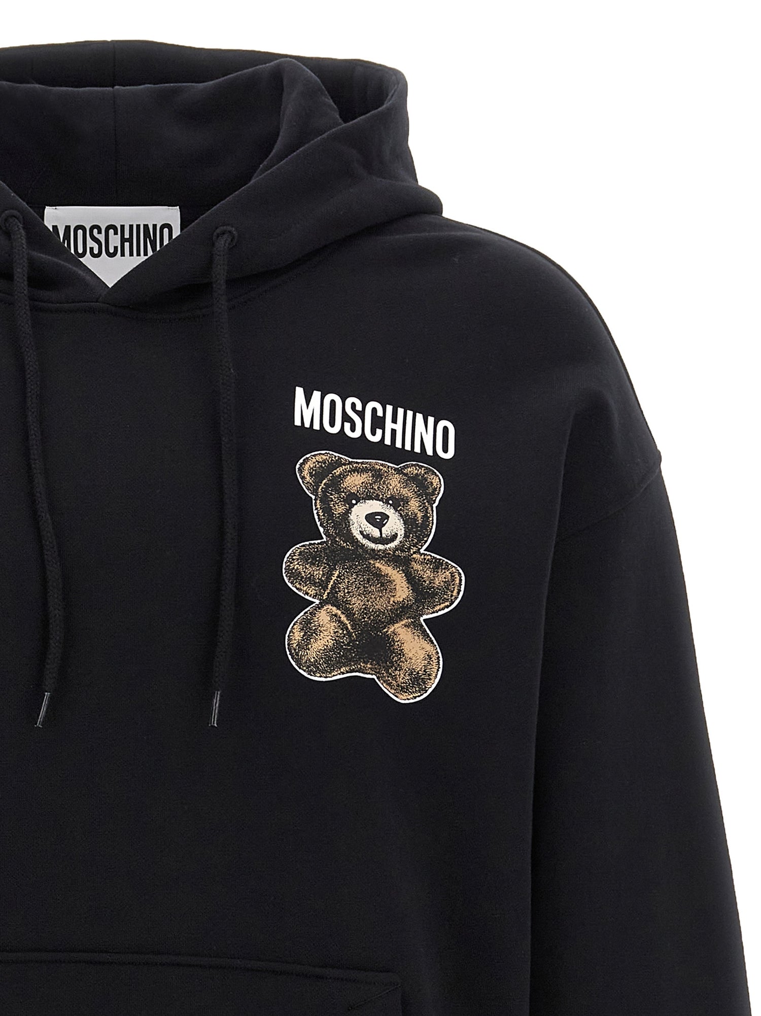 Moschino Teddy Print Hoodie
