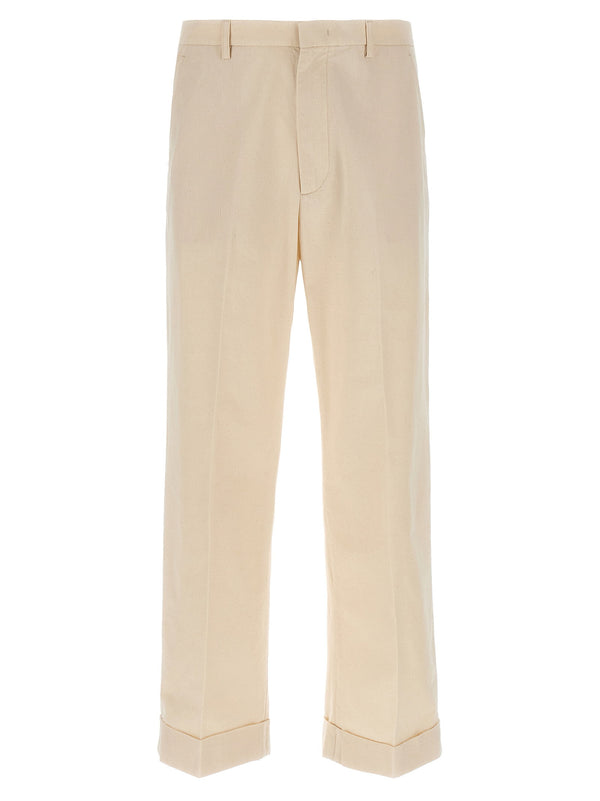 Valentino Garavani Turn-up Trousers
