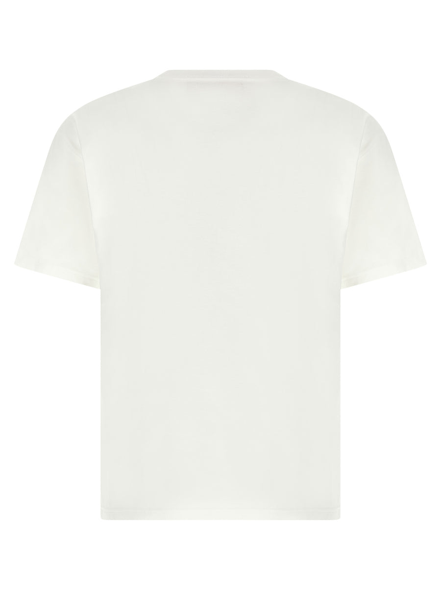 Valentino Garavani Chez Valentino T Shirt for Men Luxury Cotton Crew Neck Minimalist Streetwear