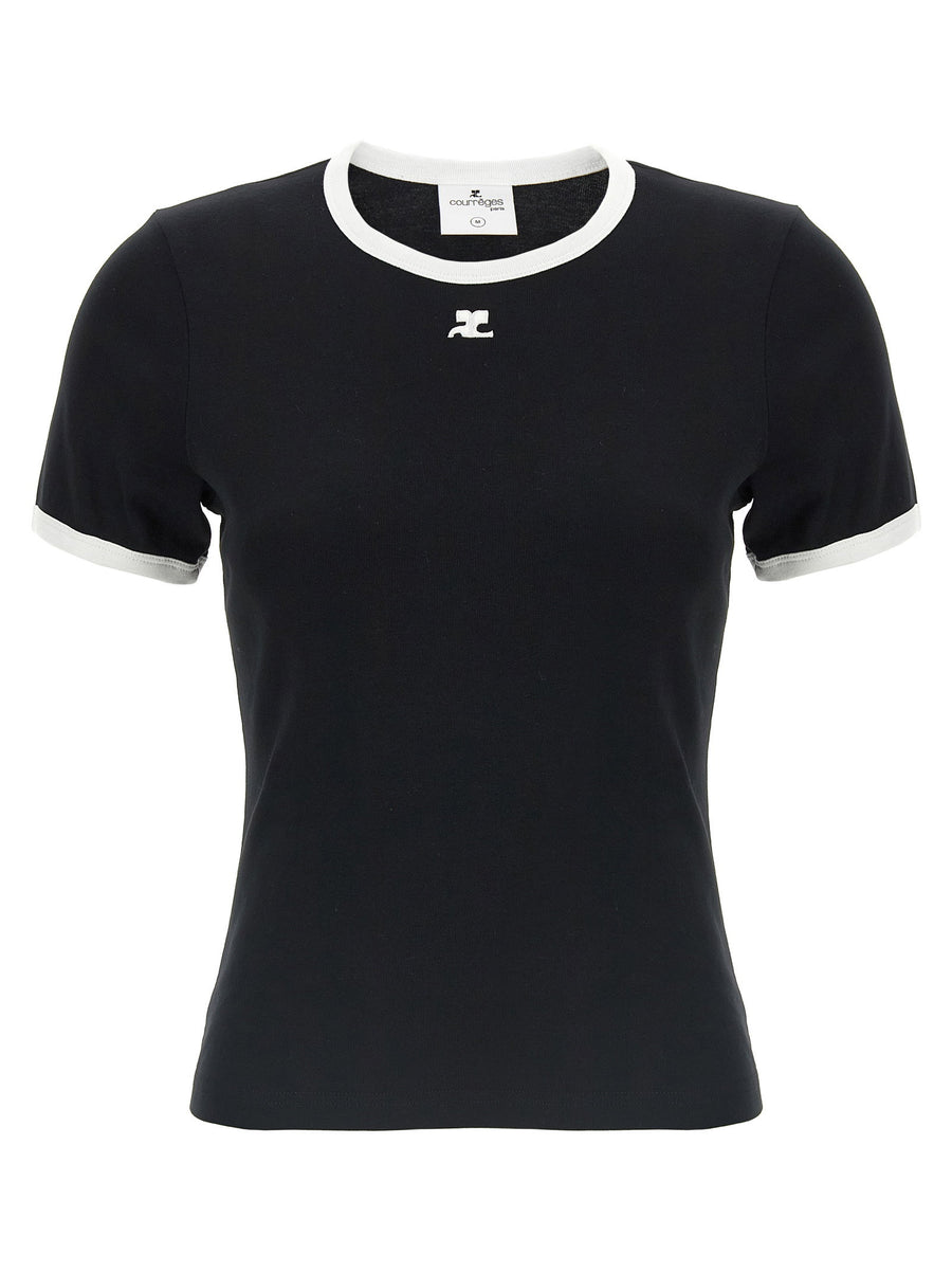 Courreges Signature Contrast T-shirt