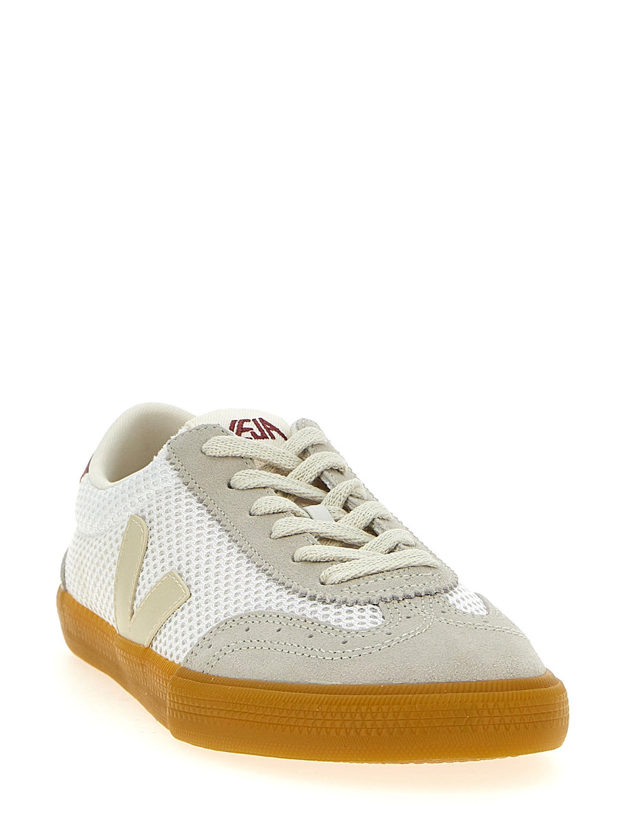 Veja Volley Sneakers For Men Sustainable Red Highlight Recycled Materials Urban Everyday Style