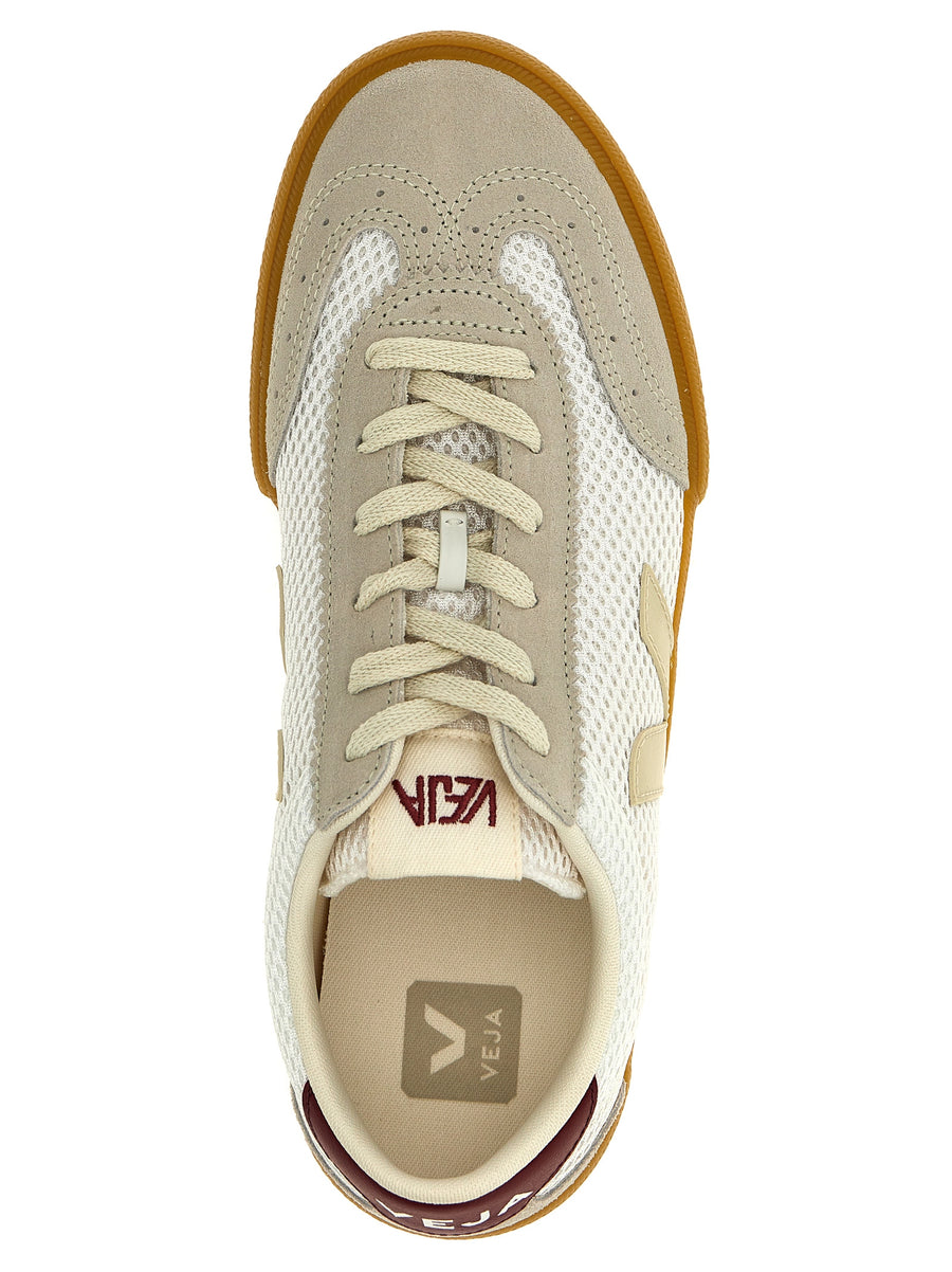 Veja Volley Sneakers For Men Sustainable Red Highlight Recycled Materials Urban Everyday Style