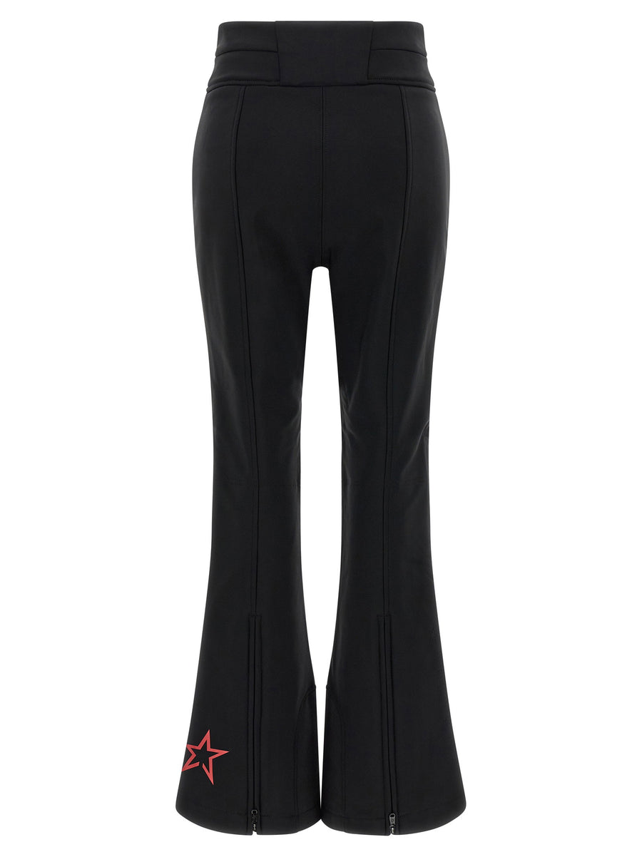Perfect Moment Aurora Women Ski Pants High Waist Flared Leg Dermizax Water Repellent Thermal Fleece Lining