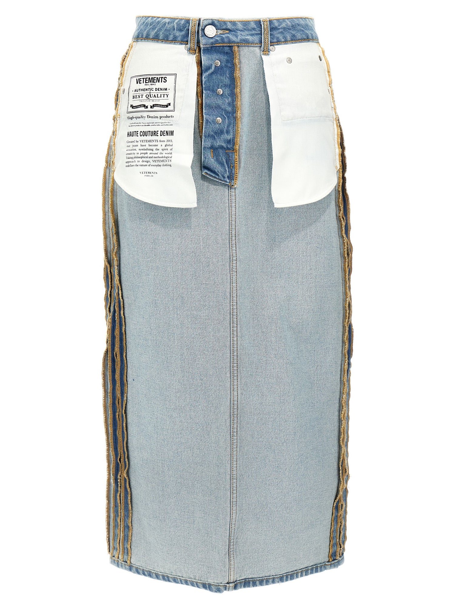 Vetements Inside-out Skirt