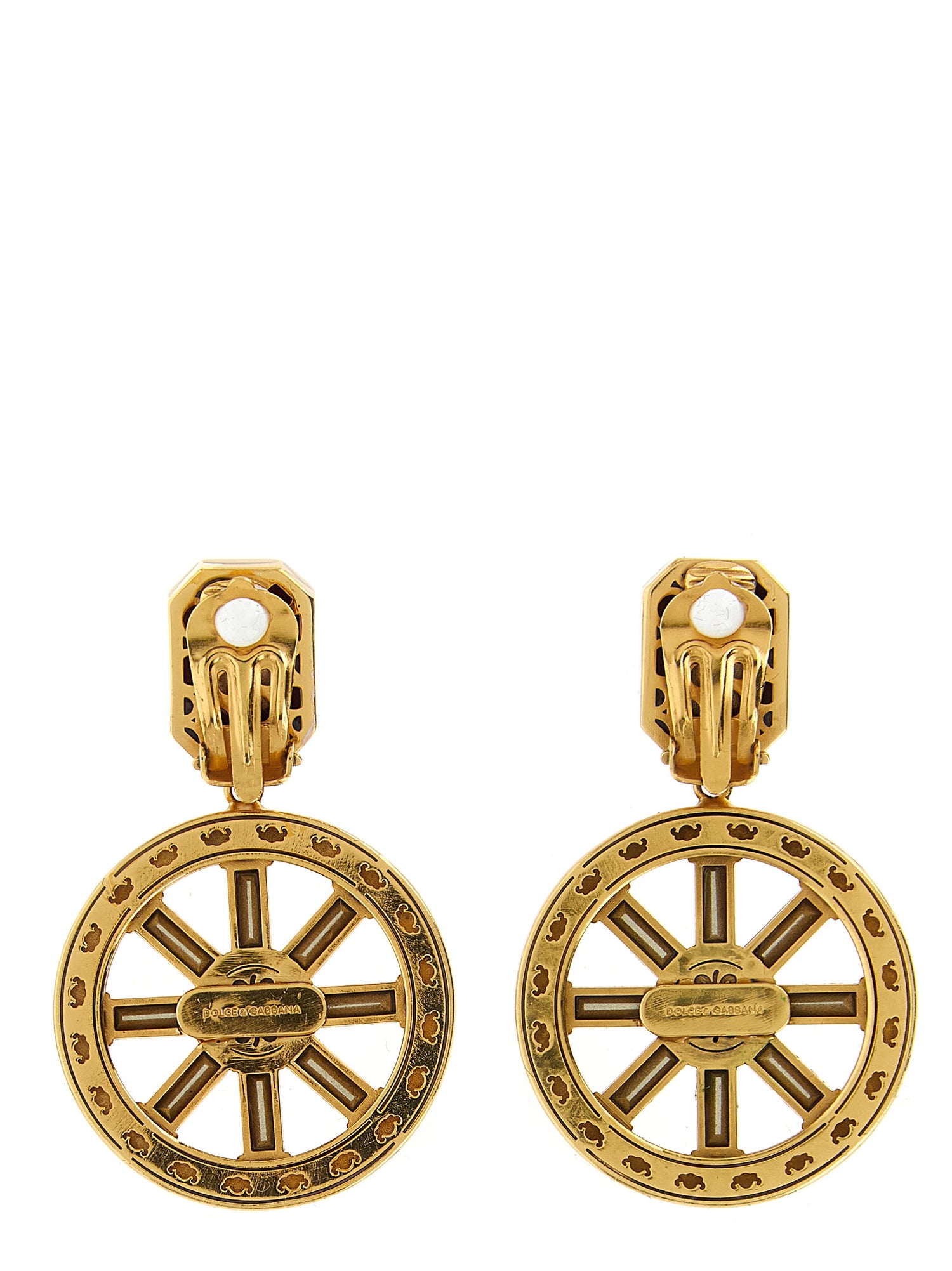 Dolce & Gabbana Ruota Carretto Earrings