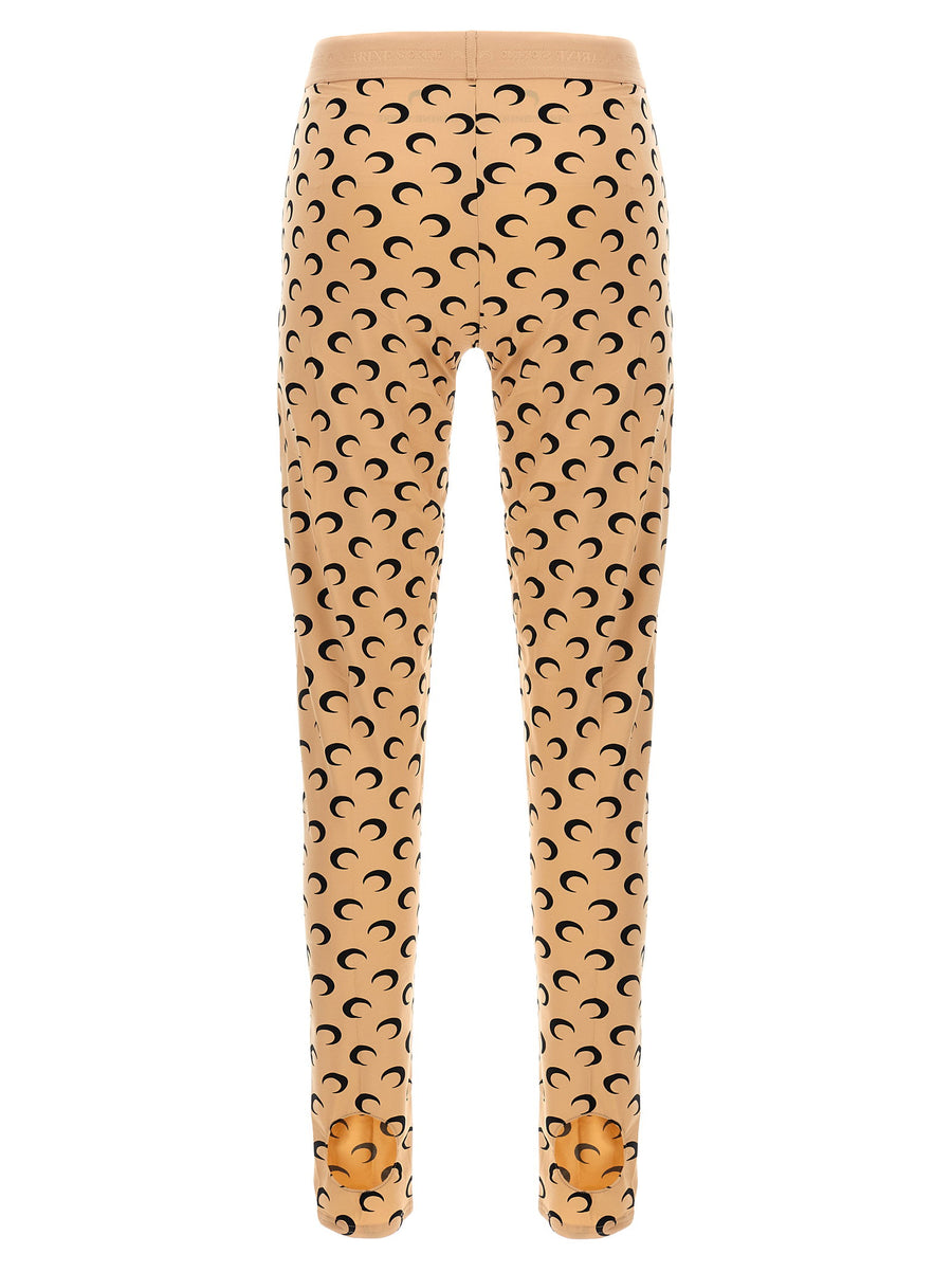 Marine Serre Moon Printed Leggings