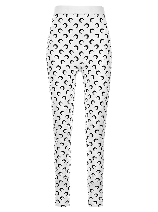 Marine Serre Moon Printed Jersey Leggings