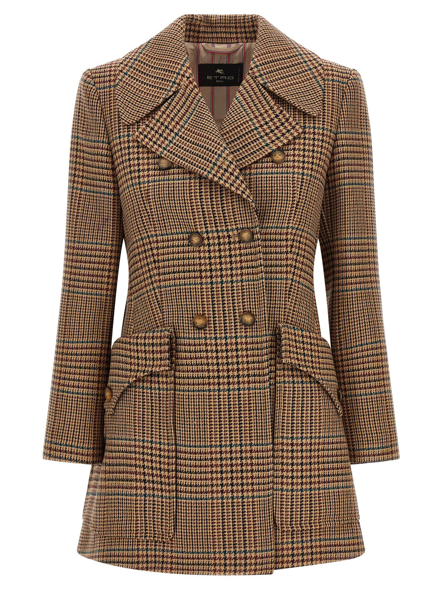 Etro Prince Of Wales Coat