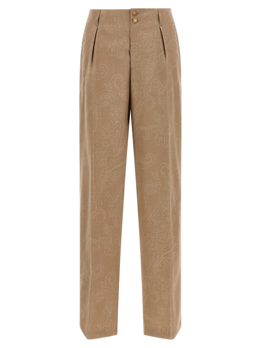 Etro Paisley Jacquard Pants