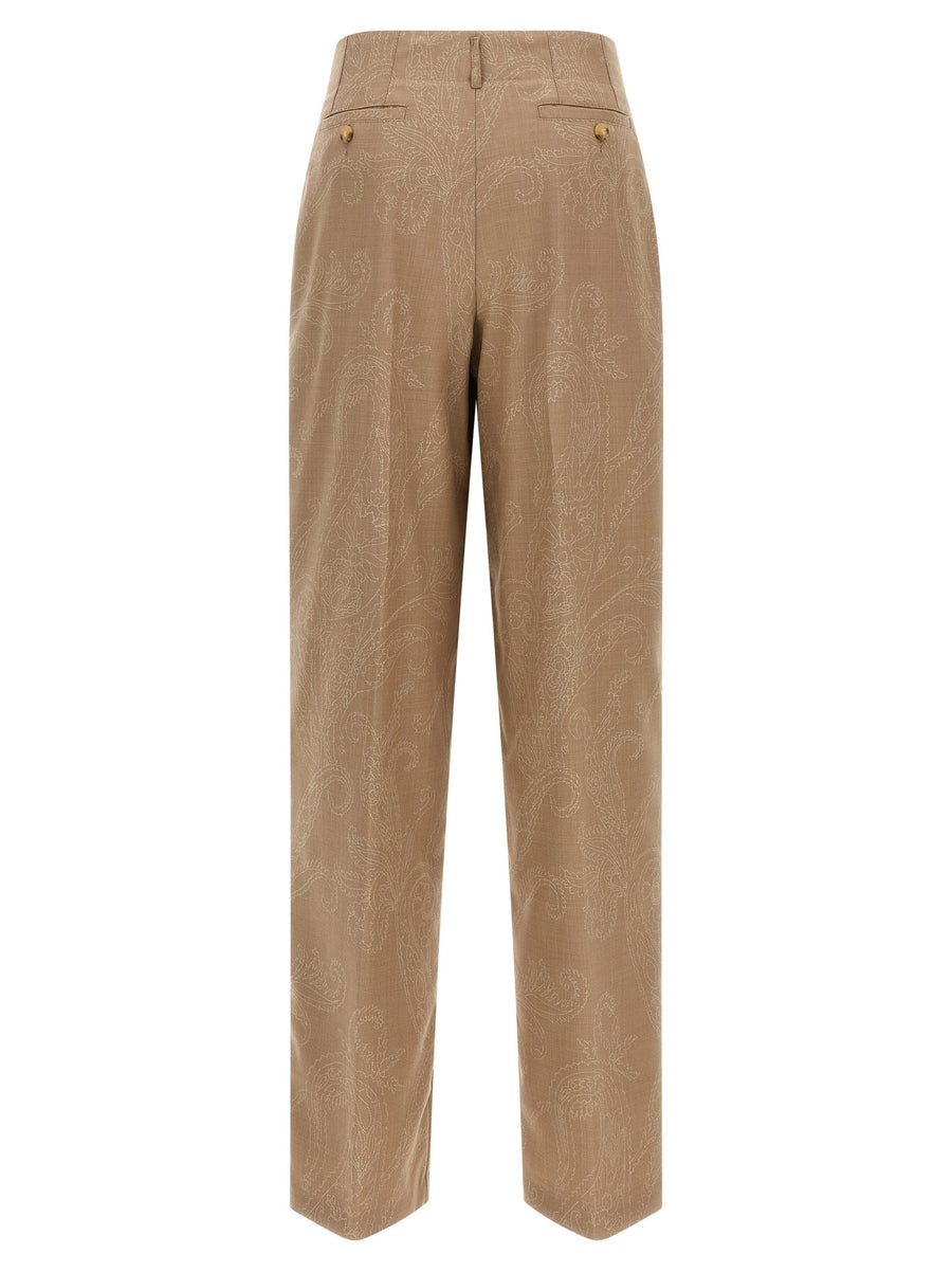 Etro Paisley Jacquard Pants