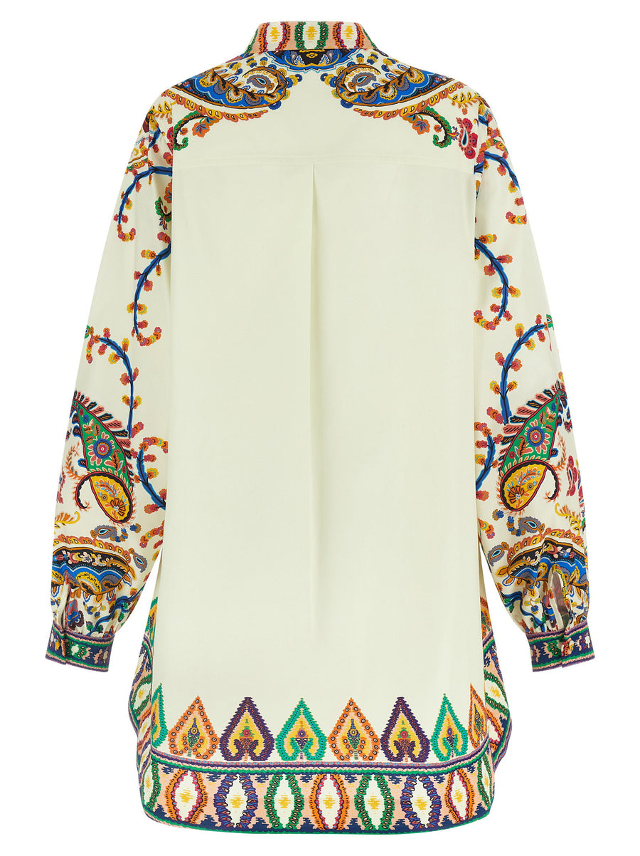 Etro Printed Poplin Dress