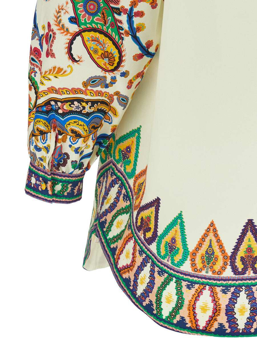 Etro Printed Poplin Dress
