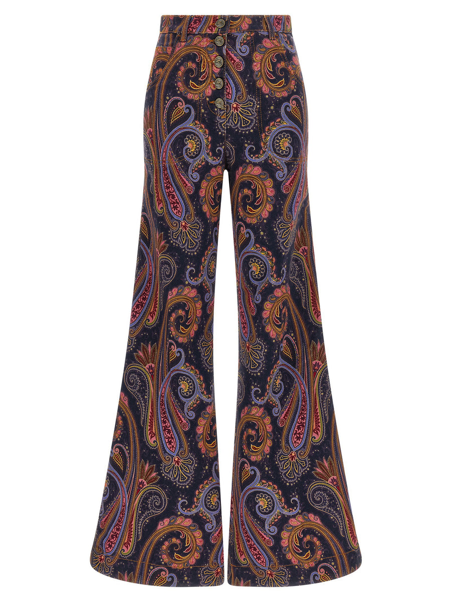 Etro Jeans Paisley