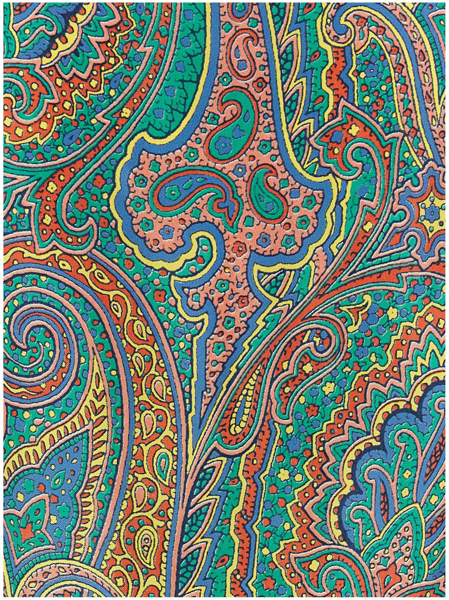 Etro Silk Paisley Shirt Cover Up For Women Cropped Knotted Waist Beachwear Luxury Resort Wear