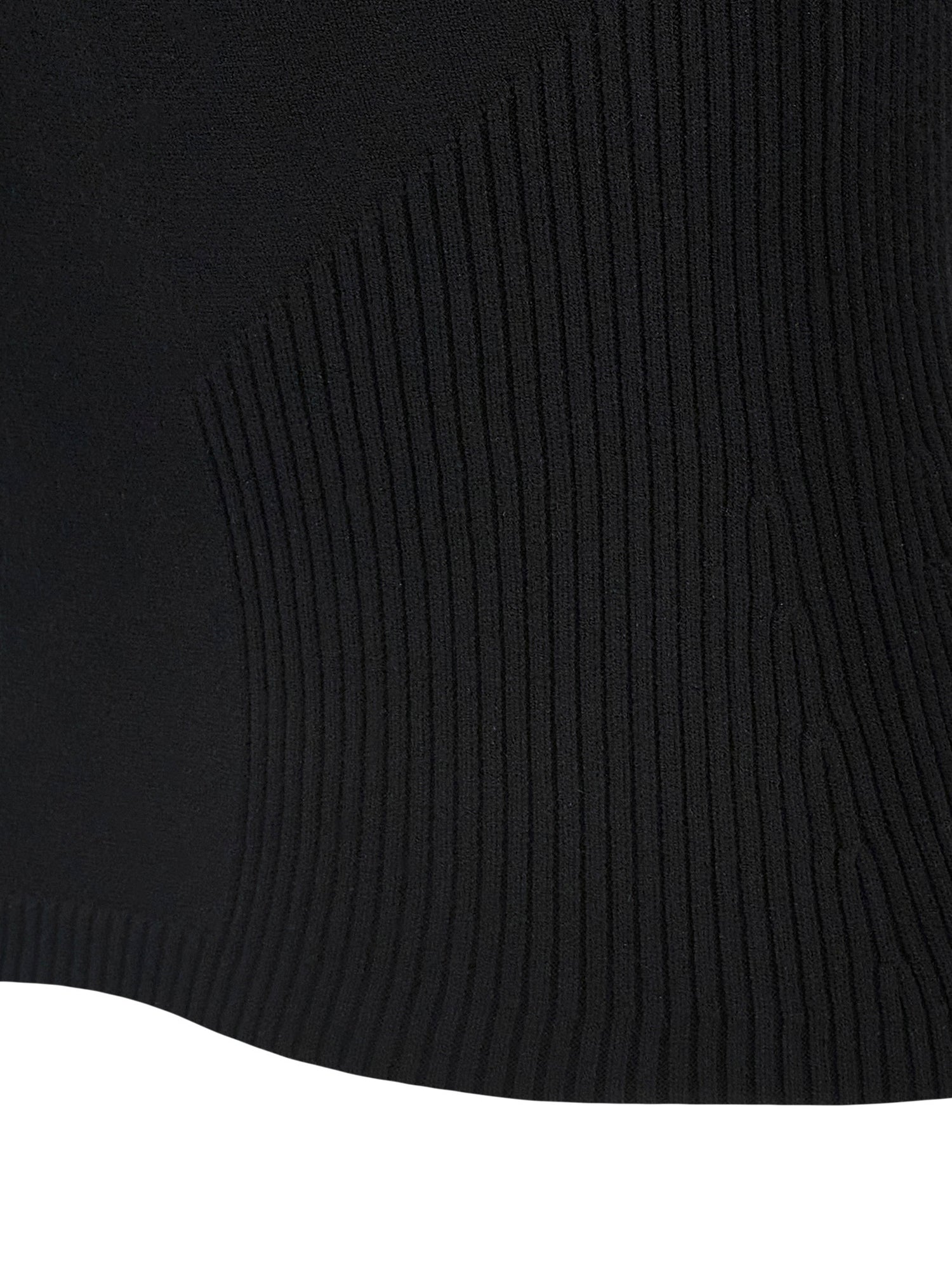 Marine Serre Moon Jewelry Knit Open Neck Top