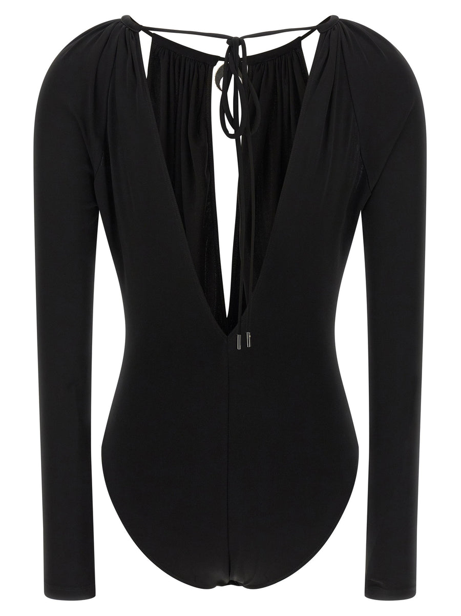 Marine Serre Jewel Pendant Bodysuit