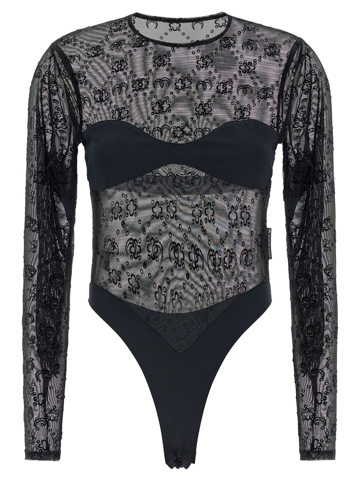 Marine Serre Moonogram Bodysuit