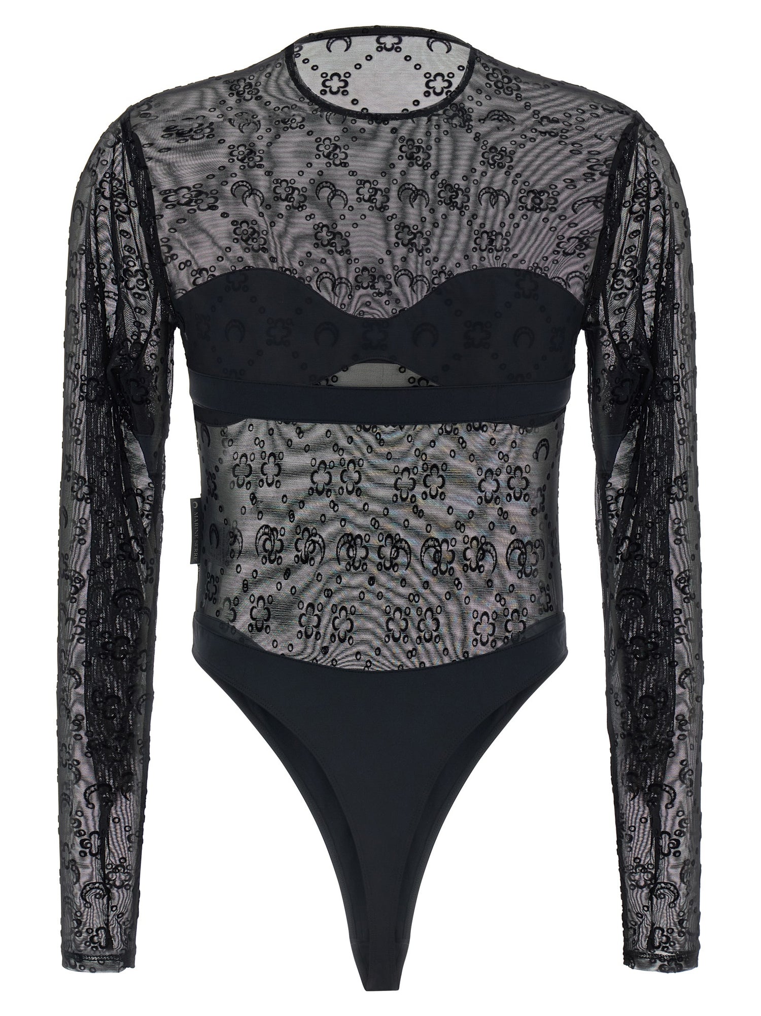 Marine Serre Moonogram Bodysuit