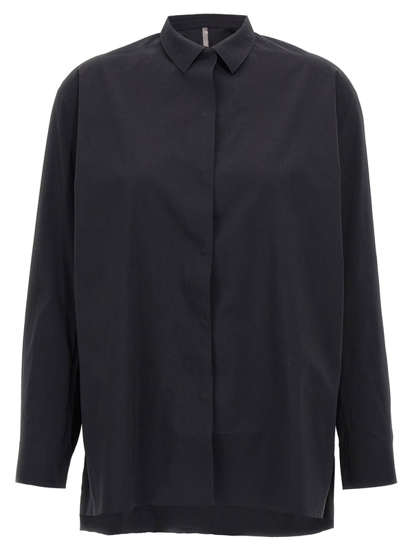 Veilance Diene Shirt Women Stretch Nylon Top With Movement Friendly Fit And Ultrasonic Seams