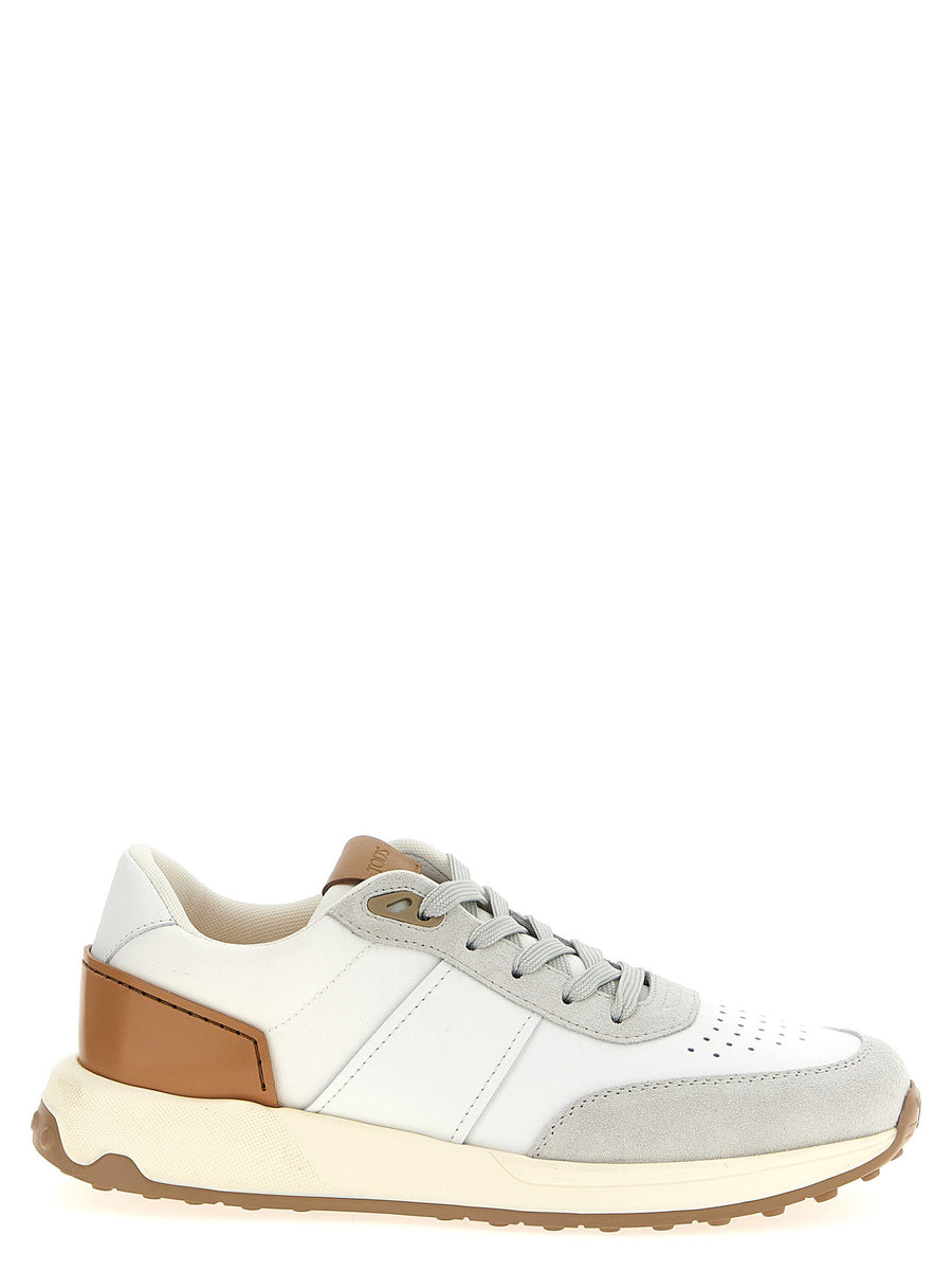 Tod's Running Sneakers White Leather Luxury For Unisex Everyday Comfort And Versatility
