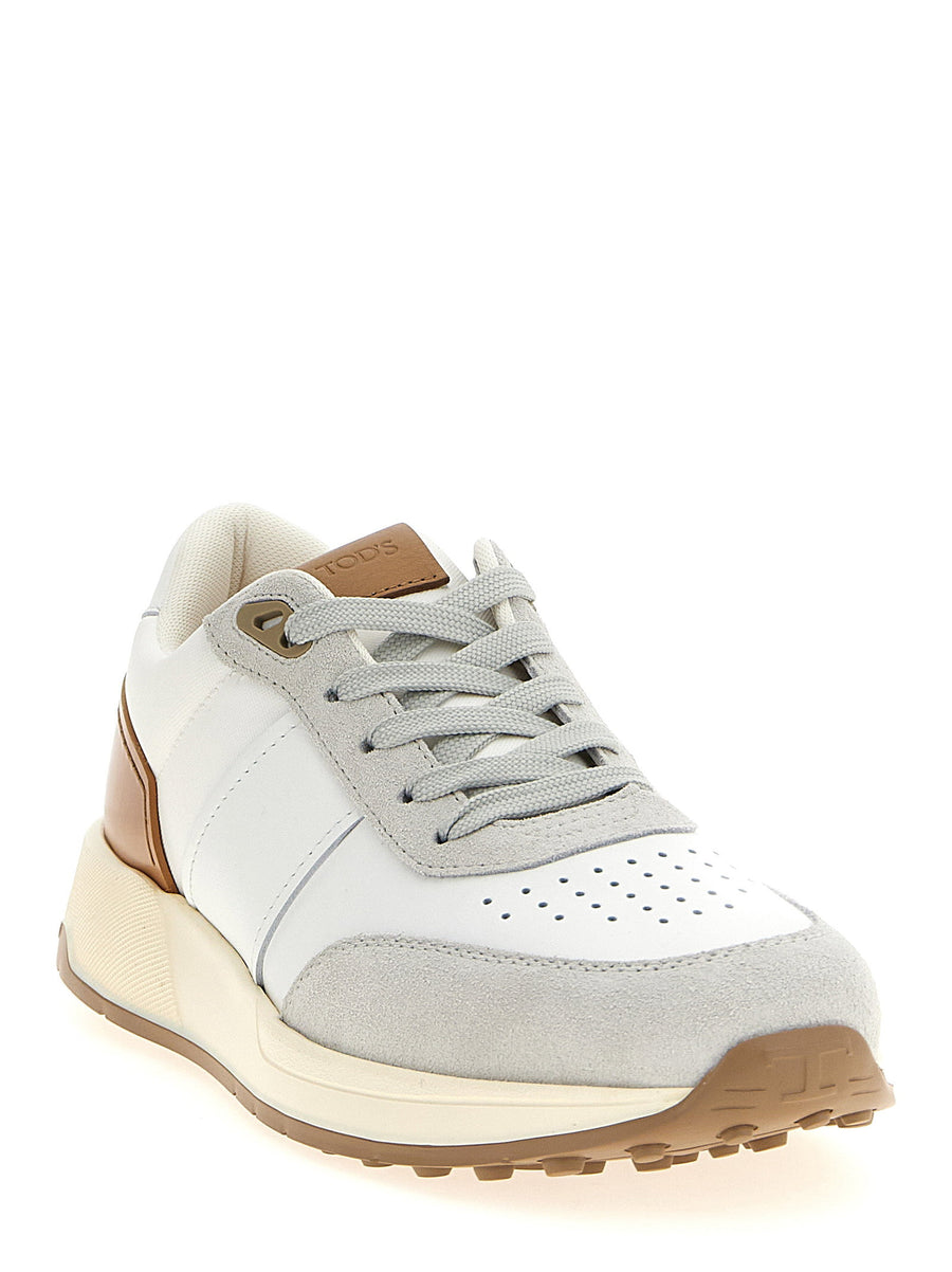 Tod's Running Sneakers White Leather Luxury For Unisex Everyday Comfort And Versatility