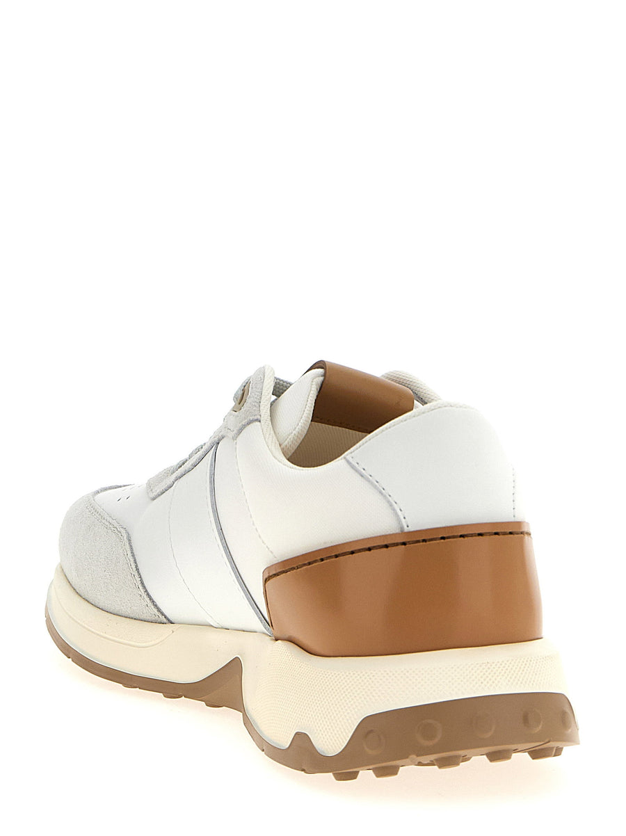 Tod's Running Sneakers White Leather Luxury For Unisex Everyday Comfort And Versatility